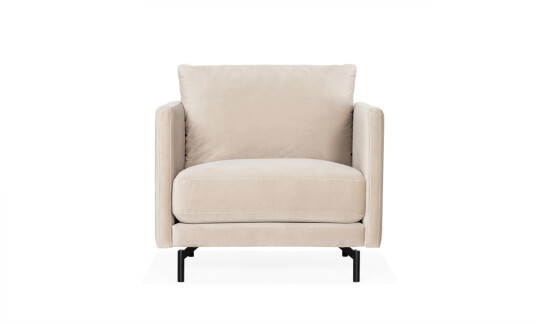 Soffadirekt LINDE Lenestol Velvet Greige