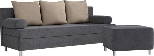 Eifion Sovesofa 3 seter Mørkegrå