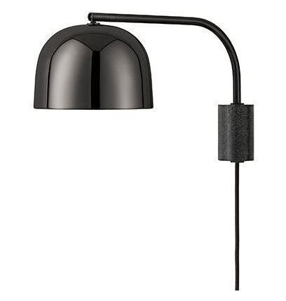 Normann Copenhagen Grant Vegglampe Liten Sort