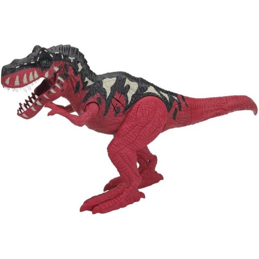 Dino Valley Dinosaur Figur m/ lyd og lys Rød T Rex