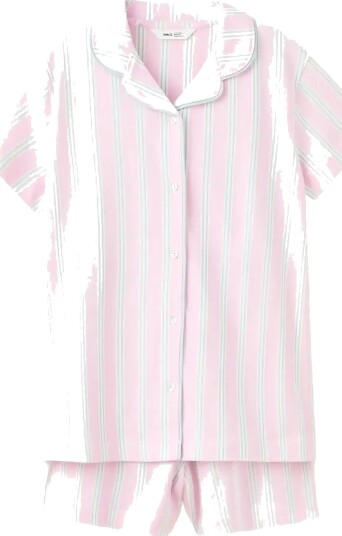 Mango Striped Short Pyjamas Multi/patterned 5 6 Mango Striped Short Pyjamas Multi/patterned 5 6