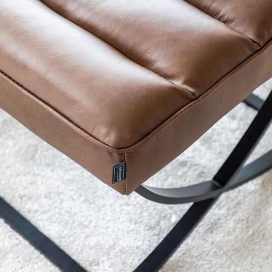 Artwood Brooks puff Chocolate Brown Artwood