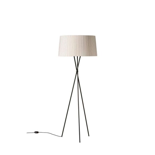 Santa & Cole - Trípode G5 Gulvlampe Diplomatica/Black Santa & Cole - Trípode G5 Gulvlampe Diplomatica/Black