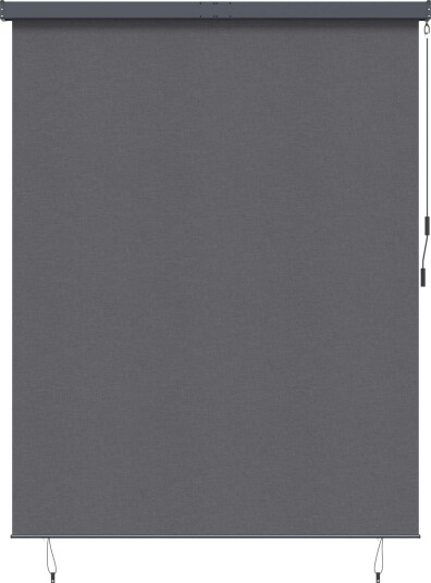 vidaXL Rullegardin Antrasitt 220 x 250 cm Stoff og Aluminium