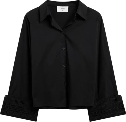 Iben Dame Bluser & Skjorter Svart XS,