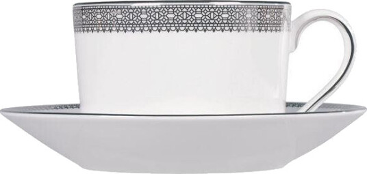 Wedgwood Vera Wang Lace tekopp m/skål 21 cl