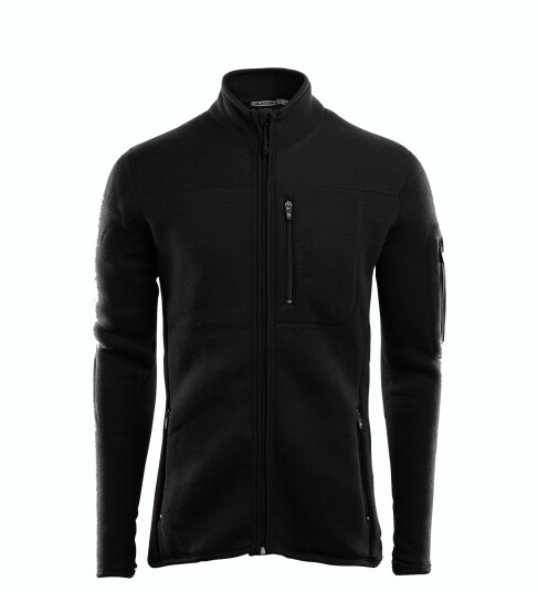 Aclima FleeceWool V2 Jacket M´s Herre, 123 Jet Black, S Aclima FleeceWool V2 Jacket M´s Herre, 123 Jet Black, S