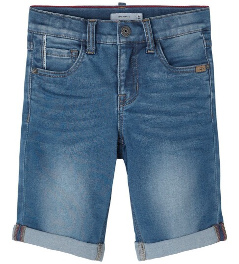 name it Nkmtheo Xsl Dnm L Shorts 6622-Cl Noos Blue 158