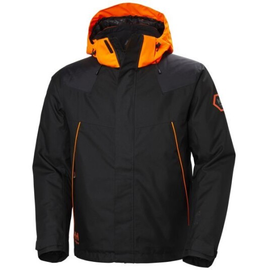 Helly Hansen Workwear Chelsea Evolution 71340-950 Jakke svart , avtakbar hette XL