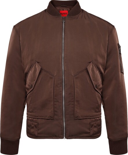 HUGO Byser2641 BROWN OVERFLOW M