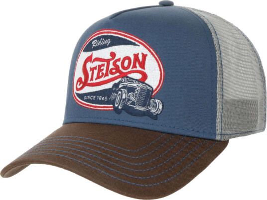 Stetson Trucker Cap Riding Hot Rod OneSize, Brown/Blue Stetson Trucker Cap Riding Hot Rod OneSize, Brown/Blue