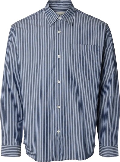 Annarr Anraslund Striped Dobby Ls Shirt SALUTE L Annarr Anraslund Striped Dobby Ls Shirt SALUTE L