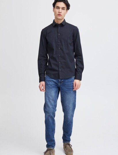 Casual Friday Cfpalle Slim Fit Shirt Black XXS