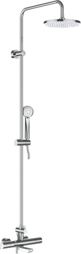 Laufen Termisk Badekar Og Dusjsystem Krom Ø230mm