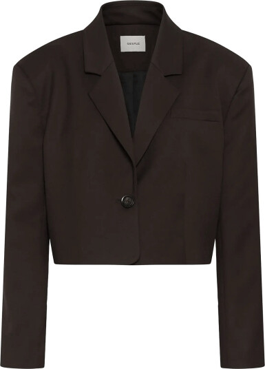 Gestuz Gzpaula Short Blazer - Brown - 34