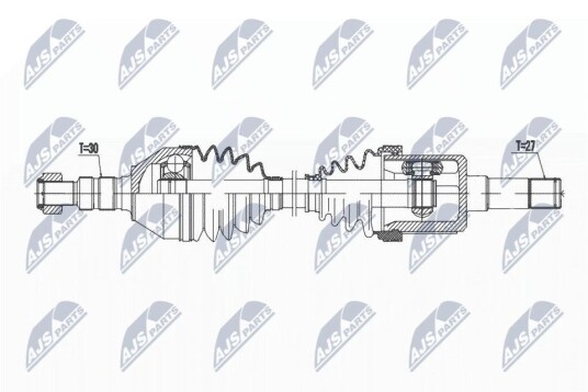 Nty Drivaksel NTY NPW PL 143 Nty Drivaksel NTY NPW PL 143