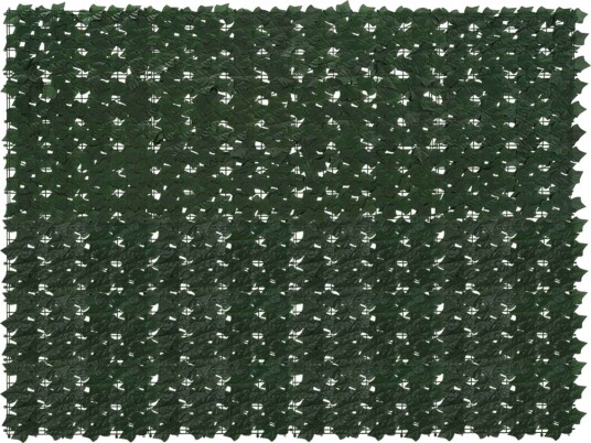 vidaXL Balkong skjerm med blader Mørkegrønn 200 x 150 cm