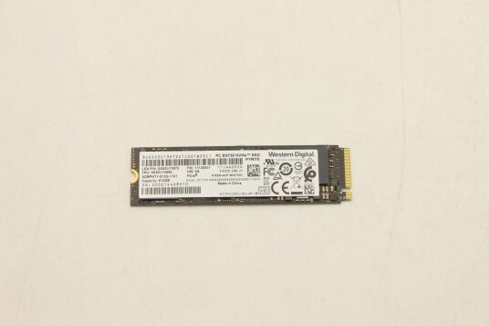 Lenovo Western Digital Sn730 512 Gb Sdbpnty-512G-1101 M.2 Pcie Ssd Lenovo Western Digital Sn730 512 Gb Sdbpnty-512G-1101 M.2 Pcie Ssd