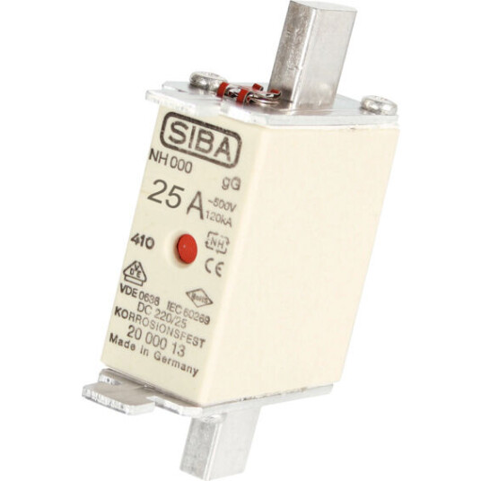 HellermannTyton Effektsikringer NH000 25A - 1619226