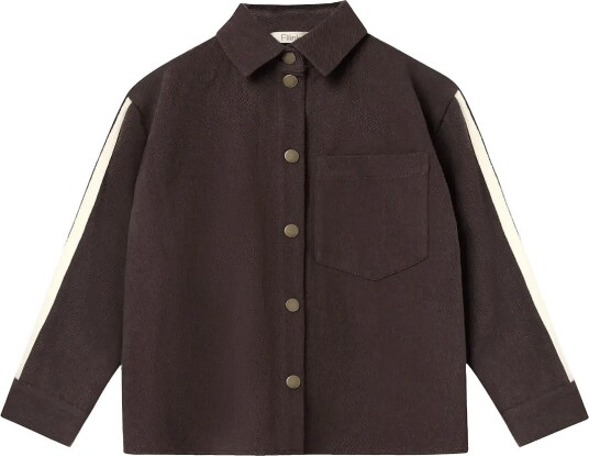Fliink Donny Shirt   COFFEE BEAN   116