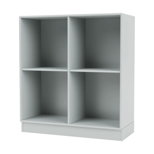 Montana SHOW hylle 69,6 x 69,6 cm, sokkel 7 cm 156 Oyster