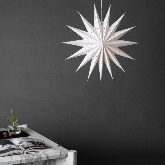 Venture Design Lindvallen adventsstjerne Hvit 60 cm Hvit Venture Design Lindvallen adventsstjerne Hvit 60 cm Hvit