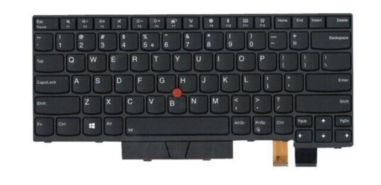 Lenovo Chicony - Brbart tastatur - til utskifting - Amerikansk Engelsk - Svart Lenovo Chicony - Brbart tastatur - til utskifting - Amerikansk Engelsk - Svart