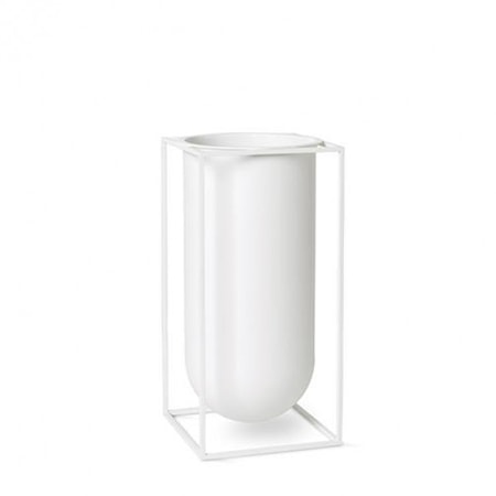 Kubus Vase Nolia Hvit Kubus Vase Nolia Hvit