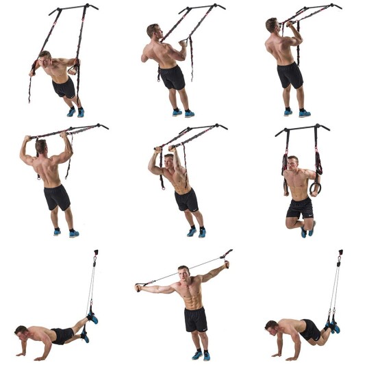 Tunturi Fitness Cross Fit Trainer, Kroppsviktsträning