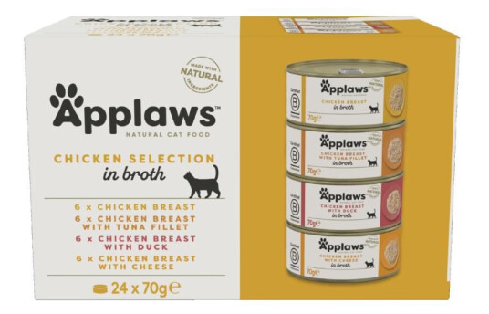 Applaws Multipack Chicken Broth Selection 24X70G Applaws Multipack Chicken Broth Selection 24X70G