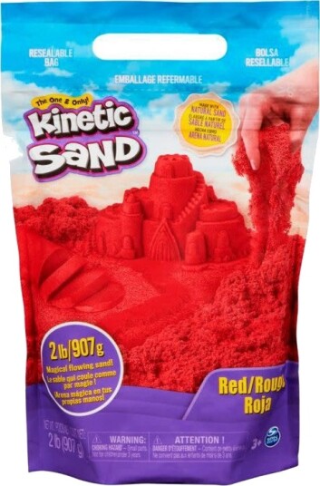 Spin Master Kinetic Sand Rød Sand Til Modellering 907G Fra 3 År Spin Master Kinetic Sand Rød Sand Til Modellering 907G Fra 3 År