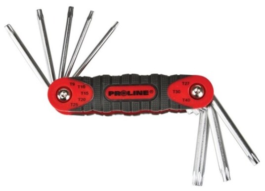 Pro-Line Torx L-nøkler (T9-T40) - 8 stk.