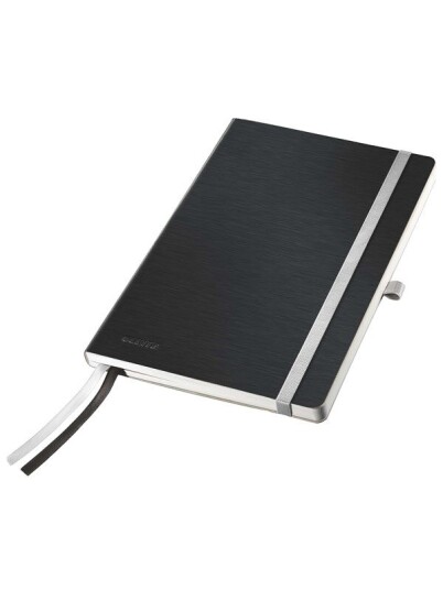 Leitz Notatbok Style A5 Soft Linj 80a Sat Sort