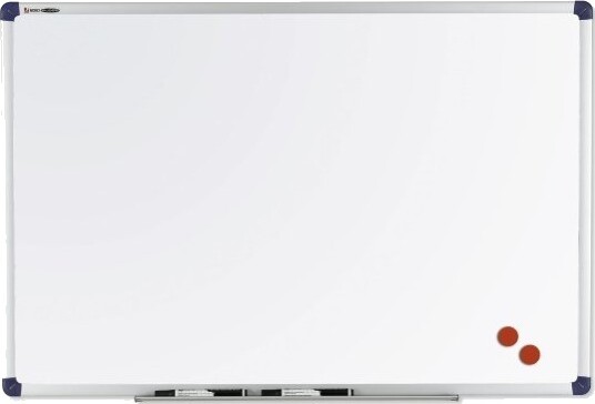 Whiteboardtavle, Bi-Office Maya, Magnetisk, Emalje, Hxb: 120 X 150 Cm, Hvid Whiteboardtavle, Bi-Office Maya, Magnetisk, Emalje, Hxb: 120 X 150 Cm, Hvid