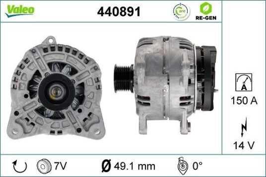Dynamo VALEO 440891