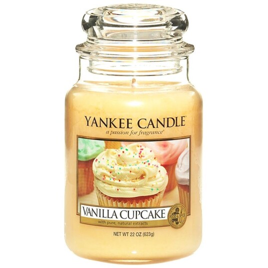 Yankee Candle Classic Large Jar Vanilla Cupcake 623 g Duftlys
