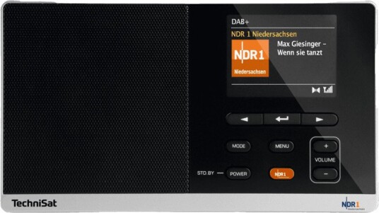 TechniSat DIGITRADIO 215 NDR1 Edition Sort/Sølv