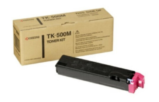 Kyocera TK500M Tonerkassett magenta 8.000 sider Kyocera TK500M Tonerkassett magenta 8.000 sider