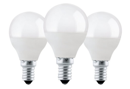 Eglo E14 P45 4,9W 470Lm 3000K Opal 3 Stk