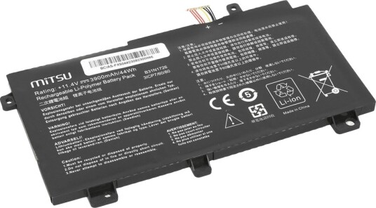 Mitsu-Batteri B31n1726 Til Asus Fx504 Fx505 Fx80g BC/AS-FX504
