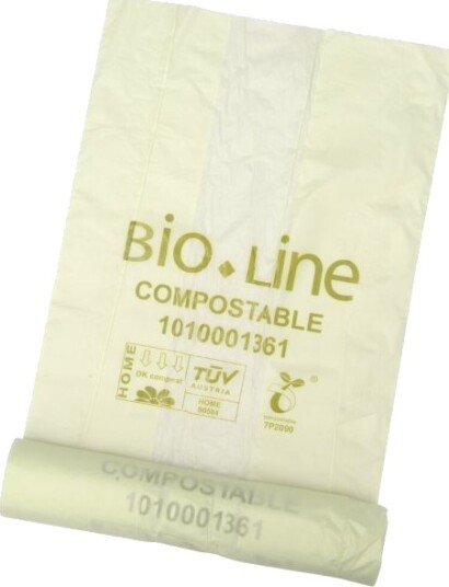 Biopose Abena Bio Line 15 L Transparent Grøn 40 Stk.