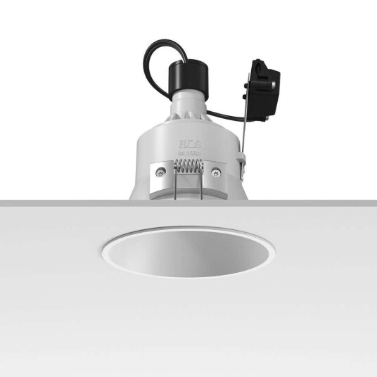 Flos - Easy Kap 105 Fixed EVO Innbygningsspot White