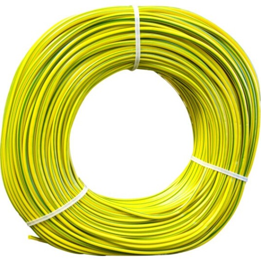 Elis Elektro Pvc Strømpe 16mm Gul/grønn Elis Elektro Pvc Strømpe 16mm Gul/grønn