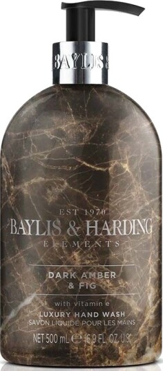 Baylis & Harding Elements Hand Wash Dark Amber Fig 500 ml