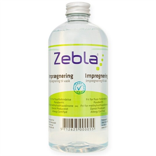 Zebla Imprægnering Til Vask 500 ml Zebla Imprægnering Til Vask 500 ml