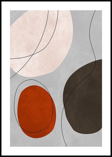 Expressive conceptual forms 6 Plakat Plakat / 40x50cm