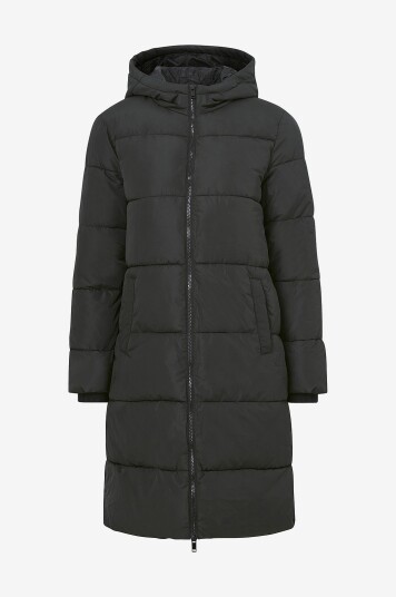 pieces   Jakke pcBee New Long Puffer Jacket BC   Svart