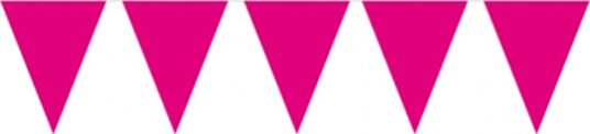 Folat Flaggvimpel Mini Cerise 60119