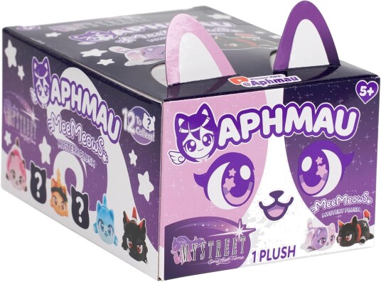 Aphmau Aphmau Mystery Meemeow Mystreet Plush 15Cm Asst. Multi/patterned ONE SIZE