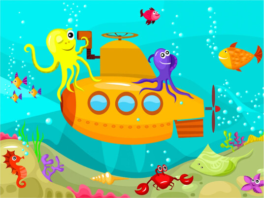 Fototapet Submarine 300x231 - Artgeist sp. z o. o.